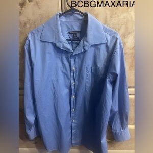 BGBCMAXARIA Men's Blue Shirt Large